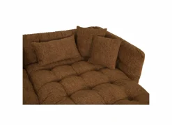 Hoeksalons|Hoeksalon Molise 300x185cm - stof - terra