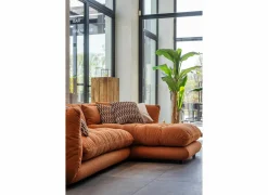 Hoeksalons|Hoeksalon Molise 300x185cm - stof - terra