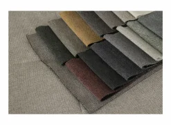 Hoeksalon Naja 353x255cm - stof - desert met bedfunctie en zitdiepteverstelling- Hoeksalons