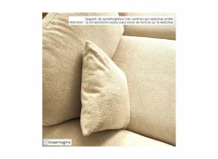 Hoeksalons|Hoeksalon Namur 293x160cm - stof - beige