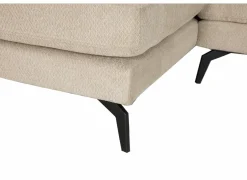 Hoeksalons|Hoeksalon Namur 293x160cm - stof - beige