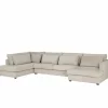 Hoeksalons|Hoeksalon New Polo 430x226cm - stof - beige