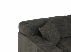 Hoeksalons|Hoeksalon New-Konstatinopol 398x217cm - stof - raven