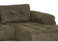 Hoeksalons|Hoeksalon Night 277x159cm - stof - groen