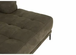 Hoeksalons|Hoeksalon Night 277x159cm - stof - groen