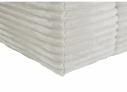 Hoeksalons|Hoeksalon Nuoro HB 295x170cm - ribfluweel - wit