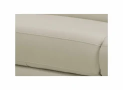 Hoeksalon Nyx 322x257cm - leder - lichtgrijs- Hoeksalons