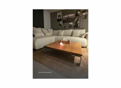 Hoeksalons|Hoeksalon Olivio 289x234cm - stof - beige