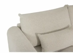 Hoeksalon Olivio 277x177cm - stof - beige- Hoeksalons