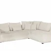 Hoeksalon Olivio 289x234cm - stof - beige- Hoeksalons