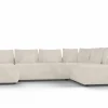 Hoeksalons|Hoeksalon Olivio 368x234cm - stof - beige