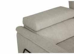 Hoeksalons|Hoeksalon Oltens 281x228cm - stof - beige met relax