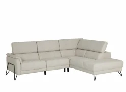 Hoeksalon Oltens 281x228cm - stof - beige- Hoeksalons