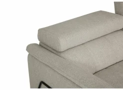 Hoeksalon Oltens 281x228cm - stof - beige- Hoeksalons