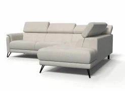 Hoeksalon Oltens 281x228cm - stof - beige- Hoeksalons