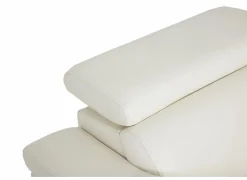 Hoeksalons|Hoeksalon Play 394x315cm - leder - wit met relax