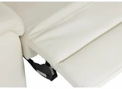 Hoeksalons|Hoeksalon Play 394x315cm - leder - wit met relax