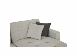 Hoeksalon Ramon 319x176cm - stof - lichtgrijs- Hoeksalons