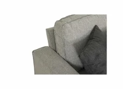 Hoeksalon Ramon 319x176cm - stof - lichtgrijs- Hoeksalons