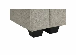 Hoeksalon Ramon 319x176cm - stof - lichtgrijs- Hoeksalons