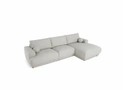 Hoeksalons|Hoeksalon Ramusio 319x169cm - stof - beige