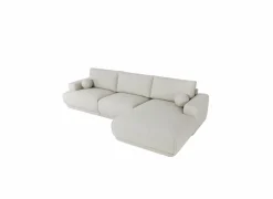 Hoeksalons|Hoeksalon Ramusio 319x169cm - stof - beige