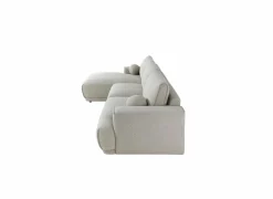 Hoeksalon Ramusio 319x169cm - stof - beige- Hoeksalons