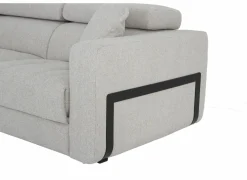 Hoeksalon Rezzo 290x226cm - stof - beige- Hoeksalons