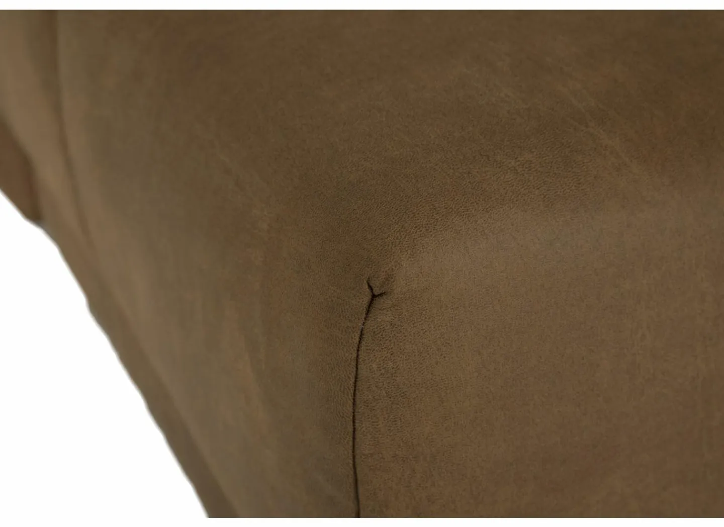 Hoeksalon Rimini 388x224cm - stof - cognac met bedfunctie- Zetelbedden|Hoeksalons