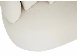 Hoeksalons|Hoeksalon Rumi 260x163cm - stof - wit