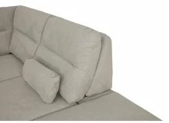 Hoeksalons|Hoeksalon Sioux 297x260cm - stof - ecru met zitdiepteverstelling