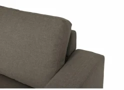 Hoeksalon Sky 243x148,5cm - stof - taupe- Hoeksalons