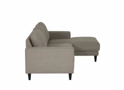 Hoeksalons|Hoeksalon Sky 243x148,5cm - stof - taupe