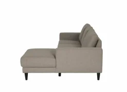 Hoeksalons|Hoeksalon Sky 243x148,5cm - stof - taupe