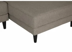 Hoeksalons|Hoeksalon Sky 243x148,5cm - stof - taupe