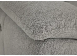 Hoeksalon Sub 302x243cm - stof - zilvergrijs met relax- Hoeksalons