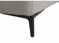 Hoeksalon Sun 298x238cm - leder - grijs- Hoeksalons