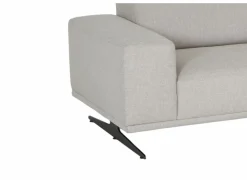 Hoeksalon Sunset 320x247cm - stof - lichtgrijs- Hoeksalons