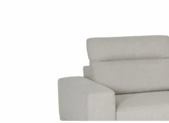 Hoeksalon Sunset 320x247cm - stof - lichtgrijs- Hoeksalons