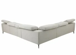 Hoeksalons|Hoeksalon Talk 295x327cm - stof - grijs met relax