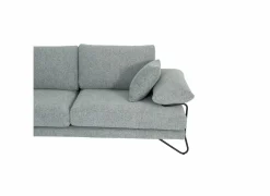 Hoeksalon Tatum 288x219cm - stof - lichtblauw- Hoeksalons