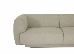 Hoeksalon Valley 314x160cm - stof - beige- Hoeksalons