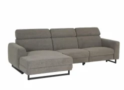 Hoeksalons|Hoeksalon Vaucluse 314x160cm - stof - taupe met relax