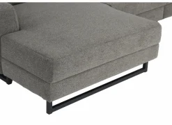 Hoeksalons|Hoeksalon Vaucluse 314x160cm - stof - taupe met relax