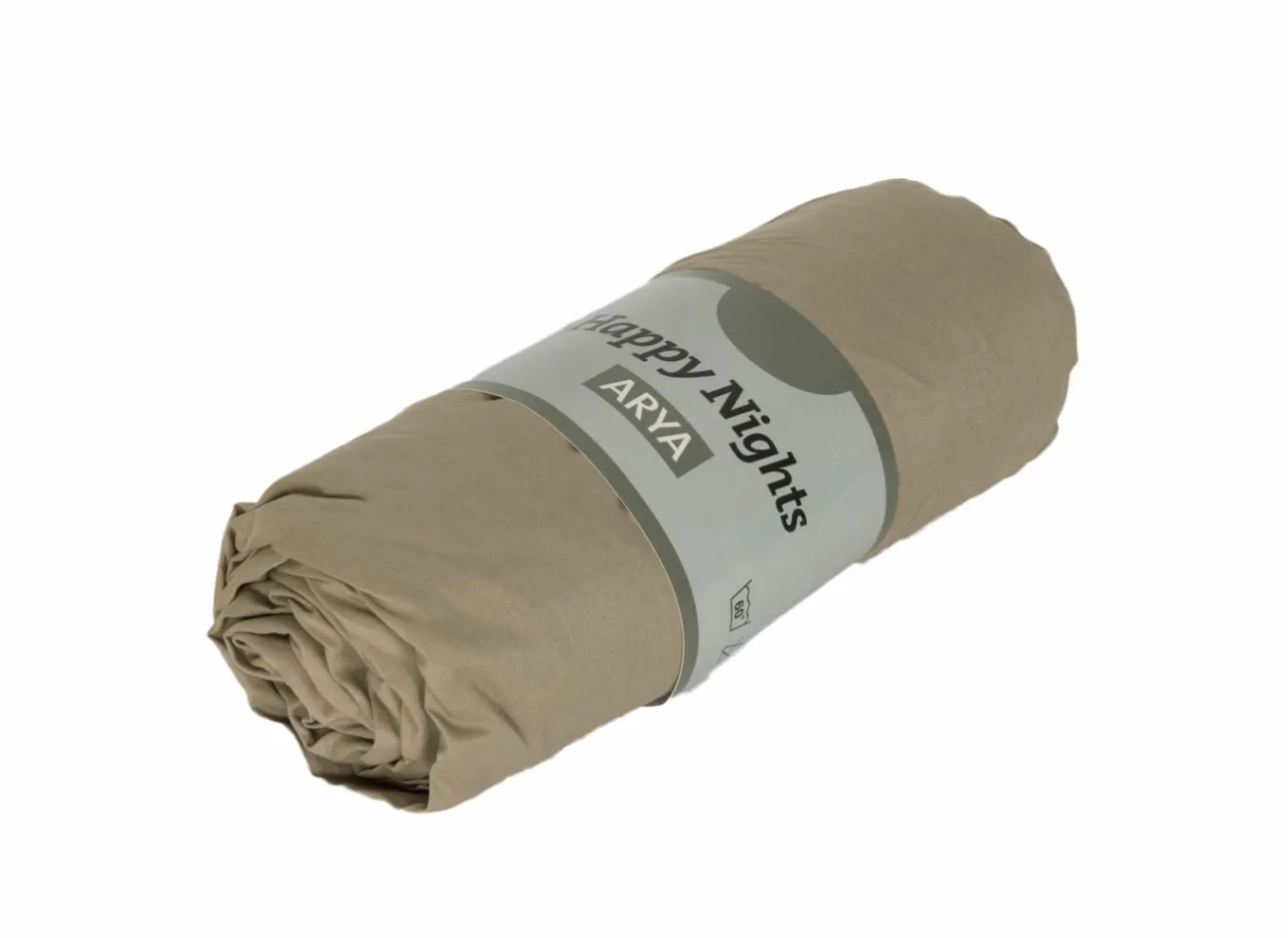 Hoeslakens|Hoeslaken Arya 160x200cm - katoen - mastiek