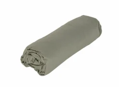 Hoeslaken Arya 160x200cm - katoen - olijf- Hoeslakens