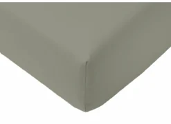 Hoeslakens|Hoeslaken Arya 140x200cm - katoen - olijf