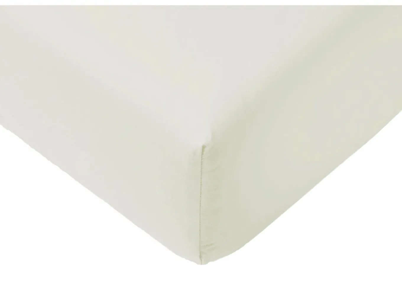 Hoeslakens|Hoeslaken Lauren 140x200cm - jersey katoen - gebroken wit