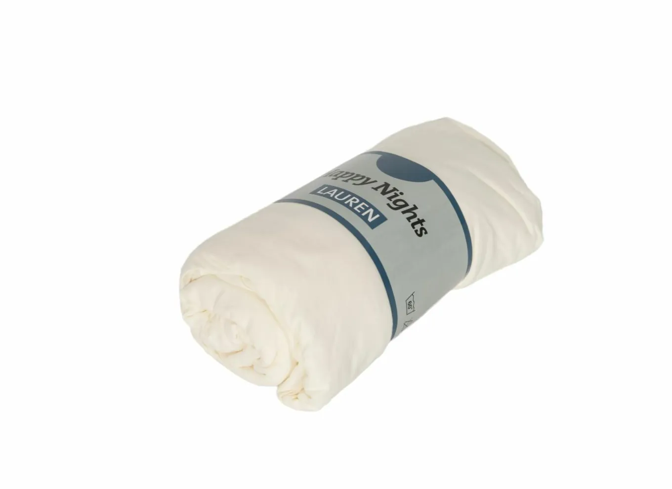 Hoeslakens|Hoeslaken Lauren 140x200cm - jersey katoen - gebroken wit