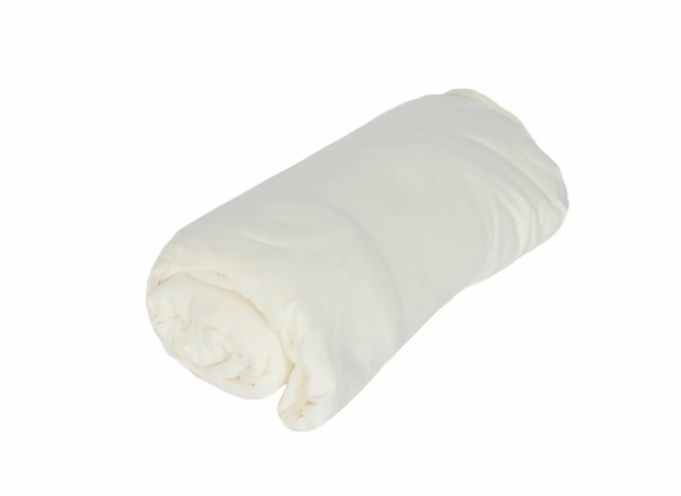 Hoeslakens|Hoeslaken Lauren 140x200cm - jersey katoen - gebroken wit